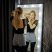Hollywood tükör (HW-DC117-17) álló sminkes tükör fehér 20db LED izzóval, sminktükör