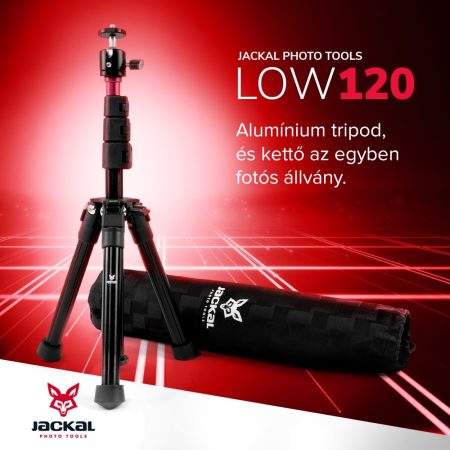 Jackal LOW120 fotós állvány