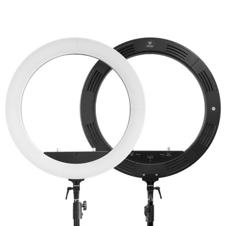 Jackal LR63-120B 63cm LED körfény, körlámpa, ring light távirányítóval, 280cm állvánnyal