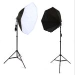 Okta softbox szett 2x135W, 2x2m állvánnyal