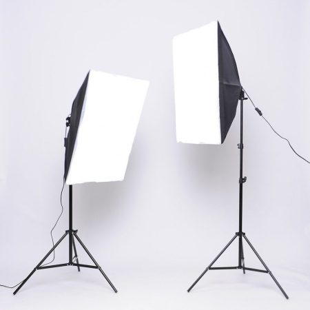 Softbox szett 2x135W, 2x2m állvánnyal